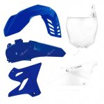 Kit plastique racetech couleur origine bleu blanc yamaha yz125 250 Kit plastique racetech couleur origine bleu blanc yamaha yz125 250