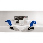 Kit plastique racetech couleur origine bleu blanc yamaha yz250f 450f Kit plastique racetech couleur origine bleu blanc yamaha yz250f 450f