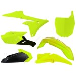 Kit plastique racetech jaune fluo noir yamaha yz250f 450f Kit plastique racetech jaune fluo noir yamaha yz250f 450f