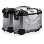 Kit valises sw - motech trax adv 37 / 37 litres bmw r 1200 r / rs / r 1250 r / rs argent Kit valises sw - motech trax adv 37 / 37 litres bmw r 1200 r / rs / r 1250 r / rs argent