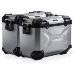 Kit valises sw - motech trax adv 45 / 45 litres bmw r 1200 r / rs / r 1250 r / rs argent Kit valises sw - motech trax adv 45 / 45 litres bmw r 1200 r / rs / r 1250 r / rs argent