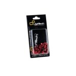 Kit vis de carnage lightech rouge alu 76 pices