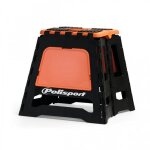 Lve - moto fixe polisport repliable orange / noir