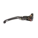 Levier de frein lightech repliable réglable alu noir réglage déporté 1071385 Levier de frein lightech repliable réglable alu noir réglage déporté 1071385