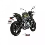 Ligne complète mivv delta race inox silencieux inox / casquette carbone pour kawasaki z650 Ligne complète mivv delta race inox silencieux inox / casquette carbone pour kawasaki z650