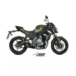 Ligne complète mivv delta race inox silencieux inox noir / casquette carbone pour kawasaki z650 Ligne complète mivv delta race inox silencieux inox noir / casquette carbone pour kawasaki z650