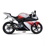 Ligne complète mivv gp carbone pour yamaha yzf - r125 Ligne complète mivv gp carbone pour yamaha yzf - r125