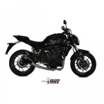 Ligne complète mivv gp pro inox silencieux inox black satin / casquette inox pour yamaha mt - 07 Ligne complète mivv gp pro inox silencieux inox black satin / casquette inox pour yamaha mt - 07