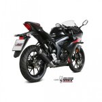 Ligne complète mivv gp pro steel black / casquette inox pour suzuki gsx - r 125 Ligne complète mivv gp pro steel black / casquette inox pour suzuki gsx - r 125