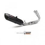Ligne complète mivv suono acier noir pour kawasaki er6n Ligne complète mivv suono acier noir pour kawasaki er6n