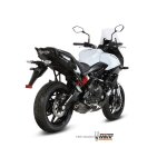 Ligne complète mivv suono acier noir pour kawasaki versys 650 Ligne complète mivv suono acier noir pour kawasaki versys 650
