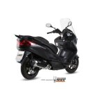 Ligne complte mivv urban catalyse inox bross / abs noir pour suzuki bugman 200