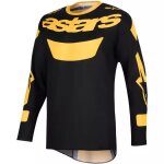 Maillot cross alpinestars racer riway jaune noir Maillot cross alpinestars racer riway jaune noir