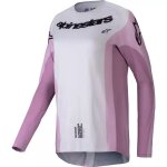 Maillot cross femme alpinestars stella techstar melt blush noir