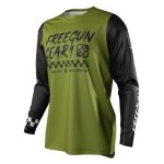 Maillot cross freegun devo speed kaki