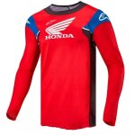Maillot cross honda racer iconic rouge noir blanc