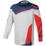 Maillot cross macna backyard - 1 gris bleu Maillot cross macna backyard - 1 gris bleu
