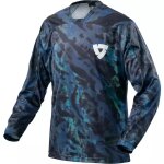 Maillot cross rev'it emulsion bleu noir Maillot cross rev'it emulsion bleu noir