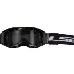 Masque cross ls2 aura enduro series noir blanc
