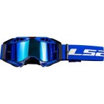 Masque cross ls2 aura pro pinlock noir bleu