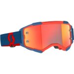 Masque cross scott fury bleu fonc rouge