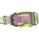Masque cross scott prospect 2. 0 amp kaki vert jaune fluo