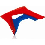 Ouïes de radiateur acerbis honda crf450r 2017 rouge bleu Ouïes de radiateur acerbis honda crf450r 2017 rouge bleu
