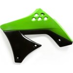 Ouïes de radiateur acerbis kawasaki kxf 250 2009 - 12 vert noir Ouïes de radiateur acerbis kawasaki kxf 250 2009 - 12 vert noir