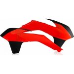 Oues de radiateur acerbis ktm sx / sx - f 2013 orange fonc noir