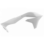 Oues de radiateur polisport blanc kawasaki kx450f