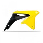 Ouïes de radiateur polisport couleur origine 09 - 15 noir / jaune suzuki rmz450 ps415ny11 Ouïes de radiateur polisport couleur origine 09 - 15 noir / jaune suzuki rmz450 ps415ny11