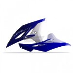 Ouïes de radiateur polisport couleur origine 11 - 12 bleu / blanc yamaha yz250f / wr450f Ouïes de radiateur polisport couleur origine 11 - 12 bleu / blanc yamaha yz250f / wr450f