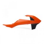 Ouïes de radiateur polisport couleur origine 16 orange / noir ktm sx65 Ouïes de radiateur polisport couleur origine 16 orange / noir ktm sx65