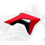 Oues de radiateur polisport couleur origine 17 rouge / noir honda crf450r / rx