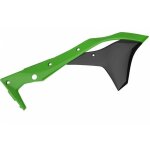Oues de radiateur polisport couleur origine 17 vert / noir kawasaki kx250f
