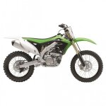 Ouïes de radiateur polisport couleur origine vert / noir kawasaki kx450f Ouïes de radiateur polisport couleur origine vert / noir kawasaki kx450f