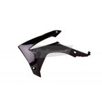 Oues de radiateur polisport noir honda crf250r / crf450r ps215bc14