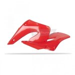 Ouïes de radiateur polisport rouge honda cr125r / cr250r Ouïes de radiateur polisport rouge honda cr125r / cr250r