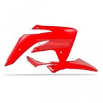 Oues de radiateur polisport rouge honda crf110f