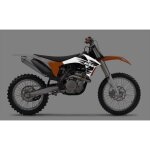Ouies de radiateur ufo blanc ktm 78536410 Ouies de radiateur ufo blanc ktm 78536410