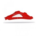 Ouïes supérieures de radiateur polisport rouge husqvarna Ouïes supérieures de radiateur polisport rouge husqvarna
