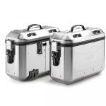 Paire de valises latrales givi trekker dolomiti dlmk36 36l aluminium