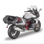 Paire de valises latrales givi v37n 37l noir argent rouge