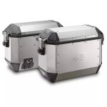 Paire de valises latrales kappa kms36 k'mission 36l en aluminium
