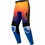 Pantalon cross alpinestars fluid wurx orange bleu