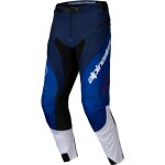 Pantalon cross alpinestars pro - dura navy bleu brillant blanc