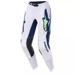 Pantalon cross alpinestars supertech vista gris clair jaune fluo bleu Pantalon cross alpinestars supertech vista gris clair jaune fluo bleu