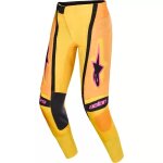 Pantalon cross alpinestars techstar nomur orange jaune rose Pantalon cross alpinestars techstar nomur orange jaune rose