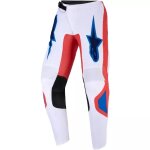 Pantalon cross enfant alpinestars fluid grid orange bleu ucla