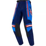 Pantalon cross enfant alpinestars racer nomur bleu fonc orange